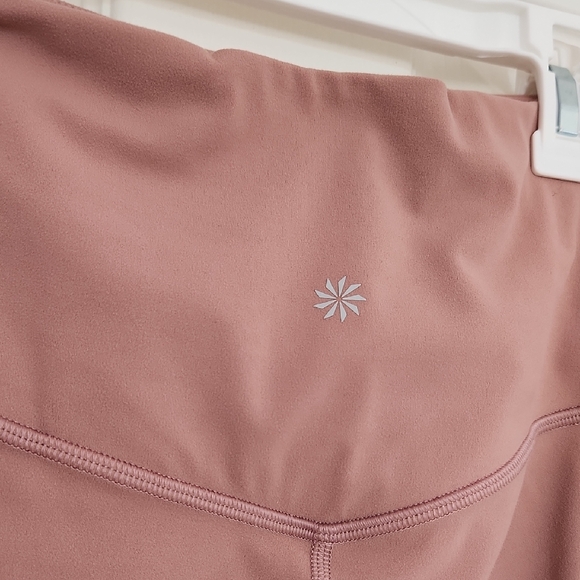 Athleta Ultra High Rise Elation 7/8 Tights - NWOT Dusty Rose - Picture 3 of 7